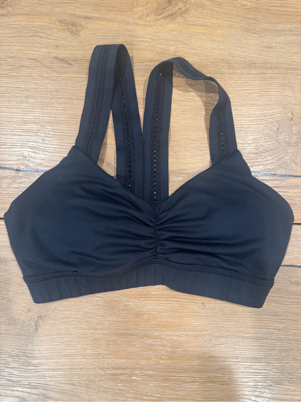 Handful Black Sports Bra Small